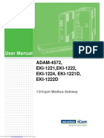 User Manual: ADAM-4572, EKI-1221, EKI-1222, EKI-1224, EKI-1221D, EKI-1222D