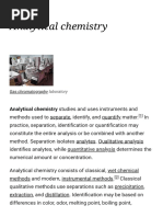 Introduction to Analytical Chemistry | PDF | Analytical Chemistry ...