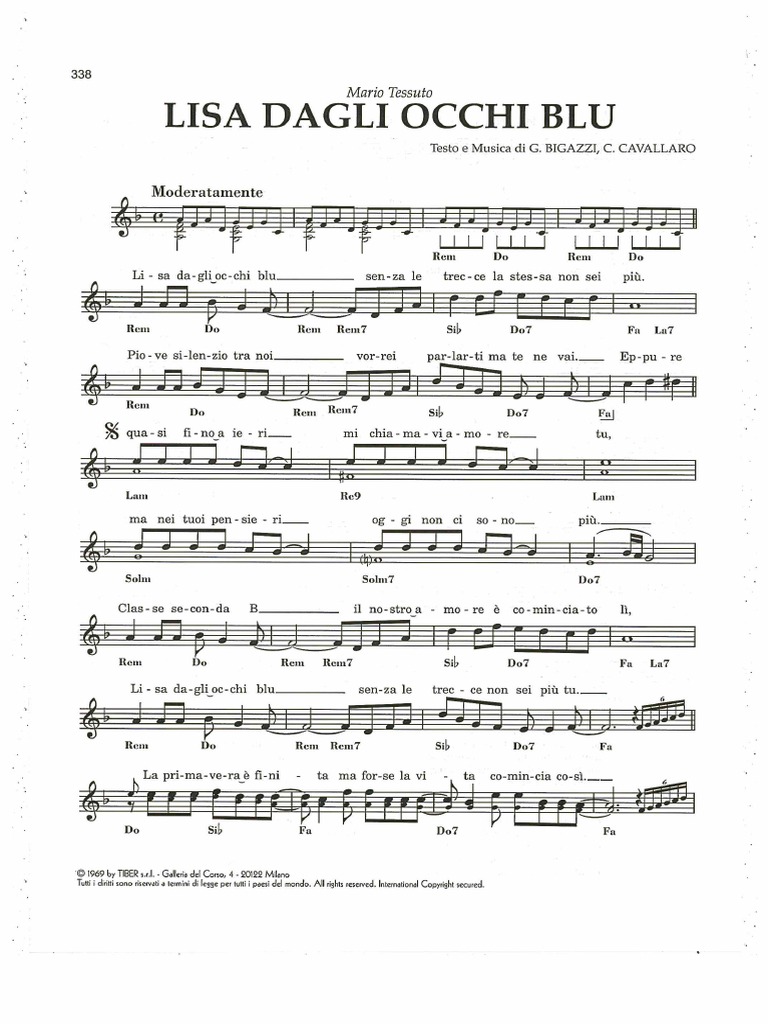 Lisa Dagli Occhi Blu PDF
