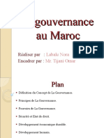 La gouvernance au Maroc