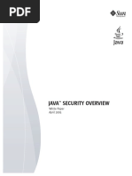 Java™ Security Overview: White Paper April 2005