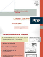 Lecture 4 Circulation Lecture 4 Circulation: "Movement "Movement Through Space"