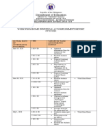 Department of Education: Work From Home Individual Accomplishment Report