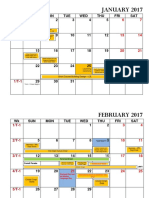 JANUARY 2017: WK SUN MON TUE WED THU FRI SAT 1 2 3 4 5