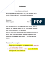 Conditionals PDF