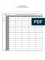 Time Block Sheet PDF