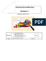 Informe 3 - Estudio de mercados