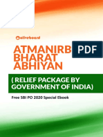 Atmanirbhar Bharat Abhiyan: (Relief Package by Government of India)