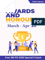 Awards AND: Honours