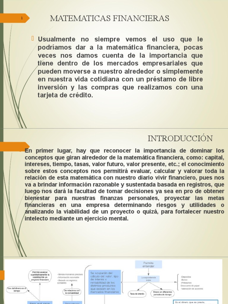 Historia de la Matemática Financiera | PDF | Interés | Finanzas Matemáticas