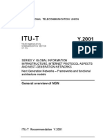 ITU-General Overview of NGN