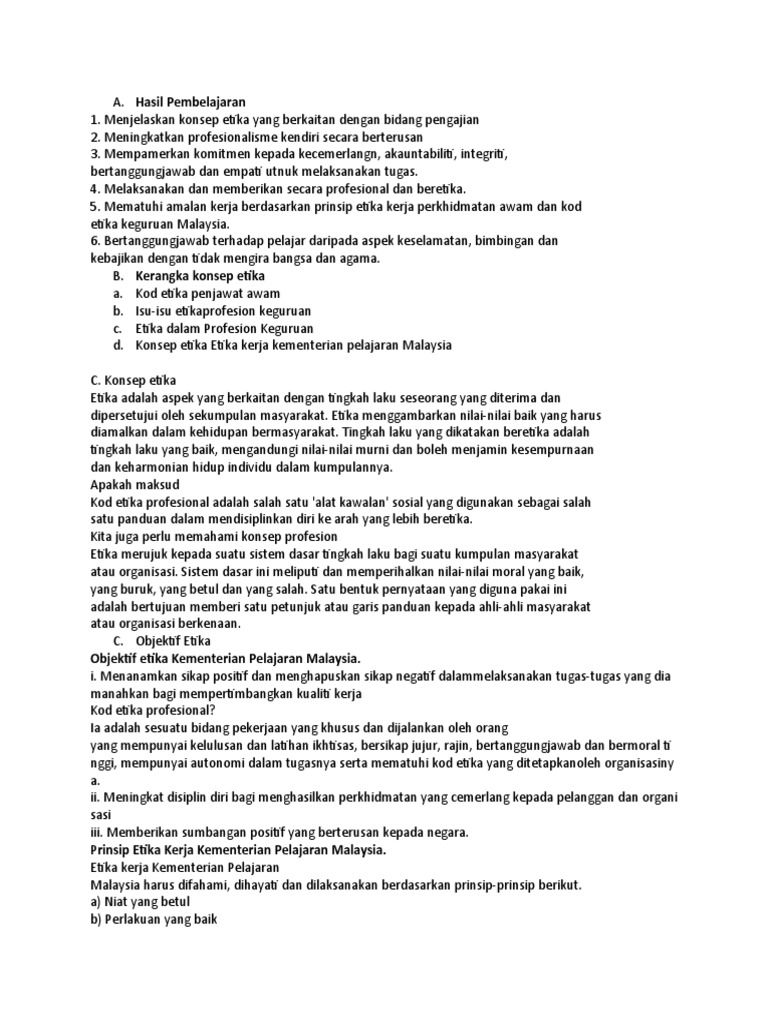 Hasil Etika Pdf