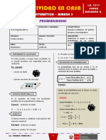 SEMANA 3 - PROBABILIDADES (5to MATEMÁTICA)