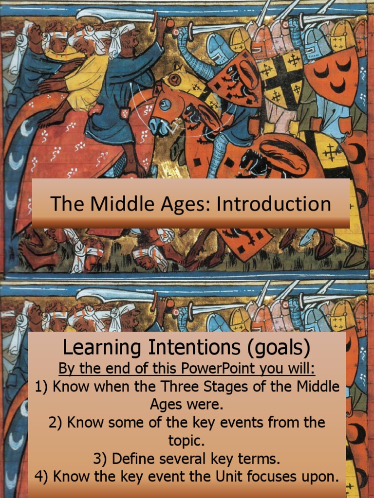 Key Events of the Middle Ages | PDF | Middle Ages | Muhammad