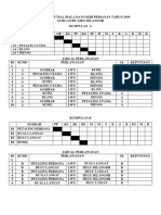 Jadual Kejohanan Futsal