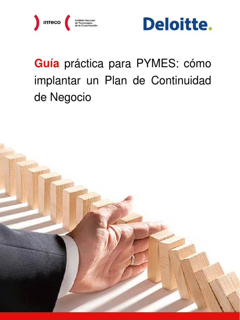 Plan de Continuidad para PYMES | PDF | Seguridad de información ...