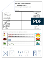 Disgrafia - Nível II - Parte 1