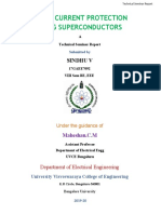 Surge Current Protection Using Superconductors: Sindhu V