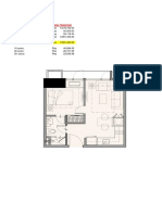 Sunshine 100 in Mandaluyong City - 1 Bedroom Sample Computation