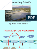 Clase Sedimentación-Flotacion