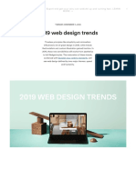 2019 Web Design Trends