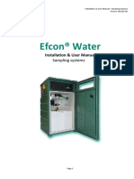 Efcon® Water: Installation & User Manual