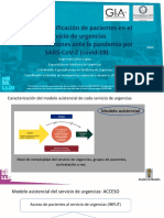 Triage y Clasificación de Pacientes en El Servicio de Urgencias Recomendaciones Ante La Pandemia Por SARS-CoV-2 (Covid-19) .Key 2