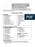 Undergraduate Admissions 2020: Main Campus