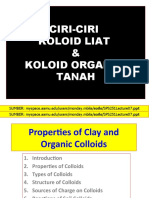 Ciri-Ciri Koloid Liat & Koloid Organik Tanah: SUMBER: Myspace - Aamu.edu/users/monday - mbila/soils/SPS251Lecture07