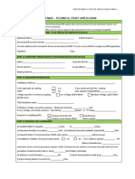 TNB - Techncal Study Application Form