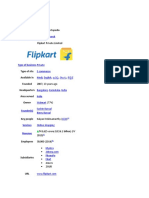 Flipkart: From Wikipedia, The Free Encyclopedia