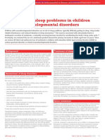 Melatonin For Sleep Problems in Children With Neurodevelopmental Disorders