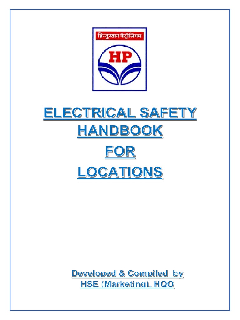 Electrical Safety Handbook Locations PDF Insulator (Electricity