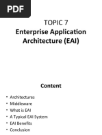 TOPIC 6 - Enterprise Application Integration