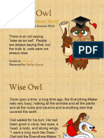 Wise Owl: Native American Story