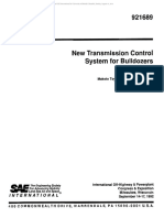 New Transmission Control System For Bulldozers: Sa E Technical Paper Series