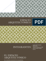 Espacio Arquitectónico Grupo5