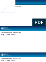 Hypothesis Testing: The Various Steps