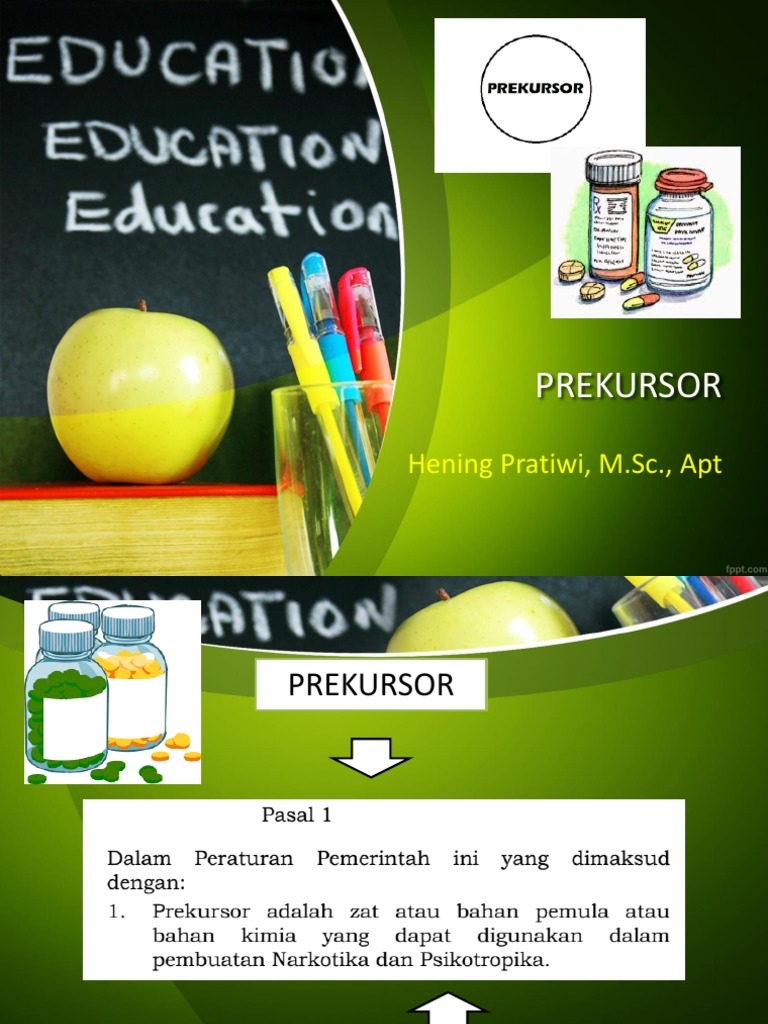 Obat Prekursor | PDF | Pengembangan Diri