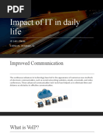 IT139 Impact of IT On Daily Life