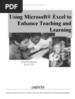 Using Microsoft® Excel To Enhance Teaching and Learning: Emints