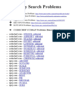 CODECHEF CCDSAP Problems Binary Search