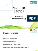 MECH 1301 Statics: Force Vectors (I)