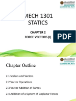 MECH 1301 Chapter 2 Force Vectors (I