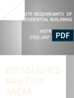 Lecture 71 (Site Requirements Residential Buildings)