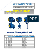 Alternative Weir Warman Pumps model numbers