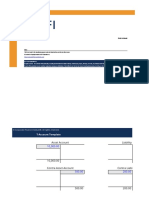 T-Account Template: Strictly Confidential