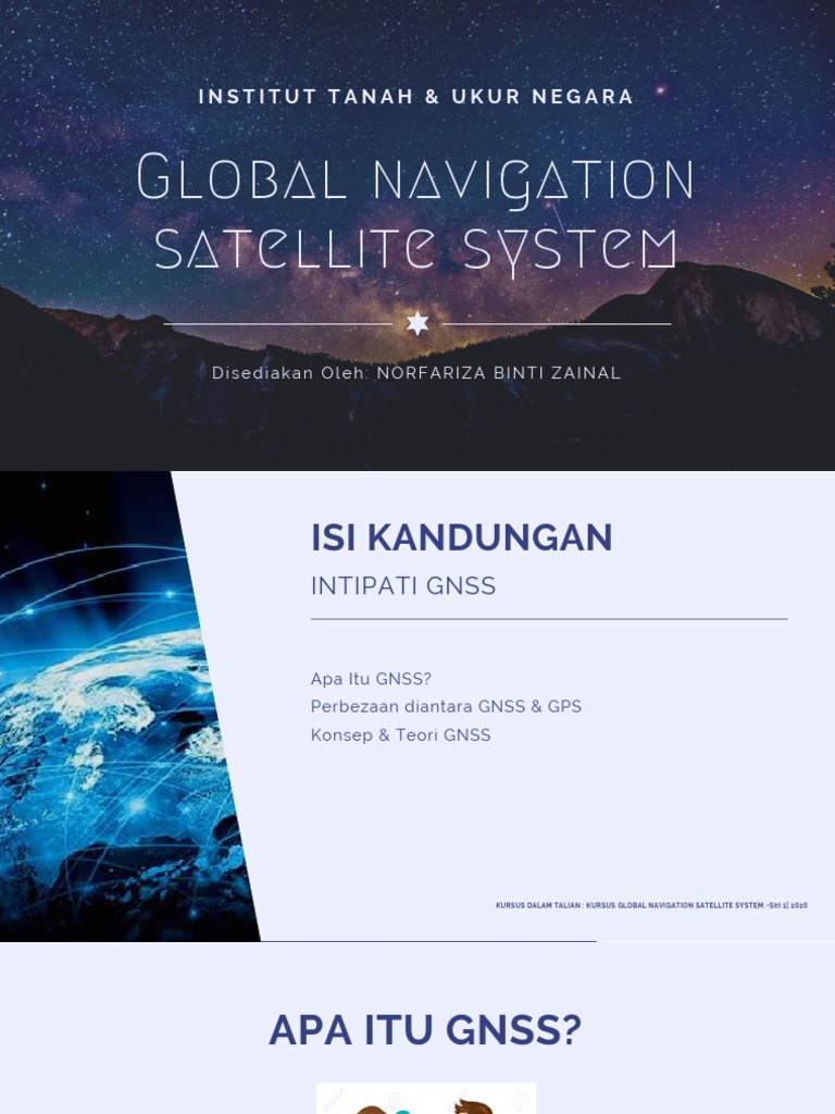 Pengenalan Kepada GNSS | PDF