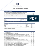 Tower Scaffold Site Inspection Checklist v2.01 Dec 2015