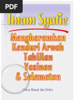 Download Imam Syafie Mengharamkan Kenduri Arwah by Idayu Salafi SN4685549 doc pdf
